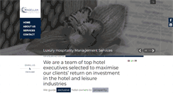 Desktop Screenshot of magellanhospitality.com
